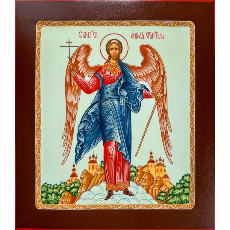 Писанная икона Ангела Хранителя