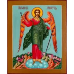 Рукописная икона Ангела Хранителя